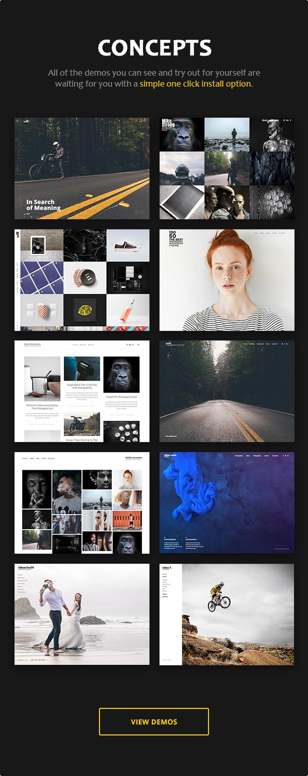 Iso50 - Photography WordPress Theme - 3