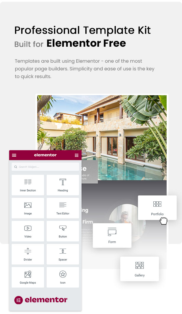 Archouse - Architecture & Interior Design Studio Elementor Template Kit
